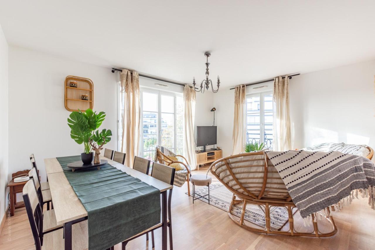 Luxe Flat For 7 - Fairytale Factory Lägenhet Bussy-Saint-Georges Exteriör bild