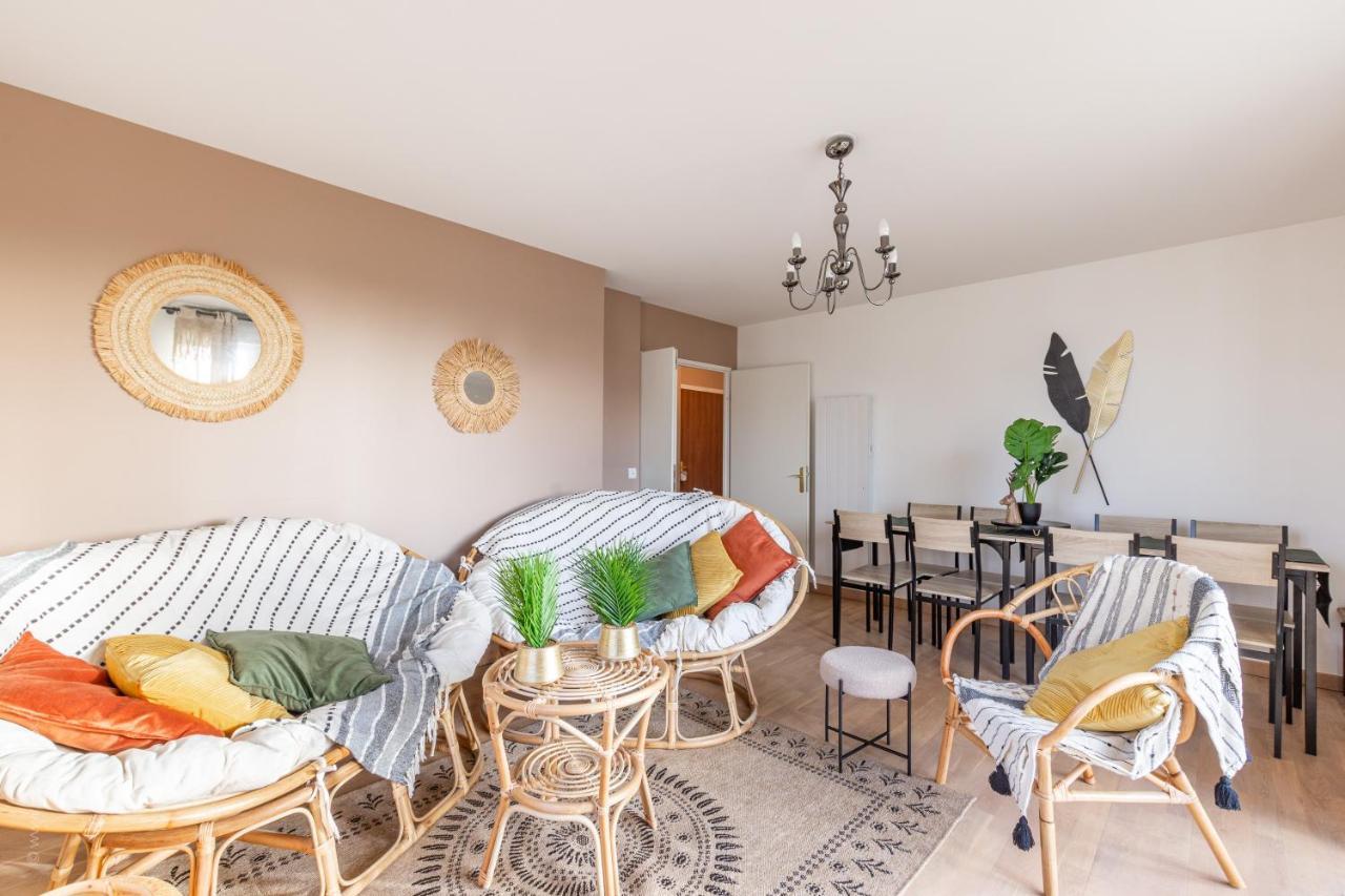 Luxe Flat For 7 - Fairytale Factory Lägenhet Bussy-Saint-Georges Exteriör bild